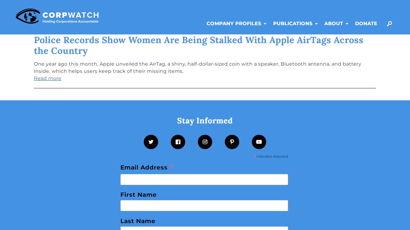 Police Records Show Women Are Being Stalked With Apple AirTags Across ...